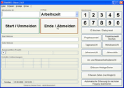 TIMEREC-Client - Hauptfenster